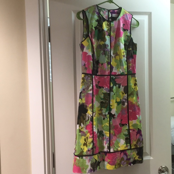 NWOT Calvin Klein Floral Sheath - Picture 2 of 4